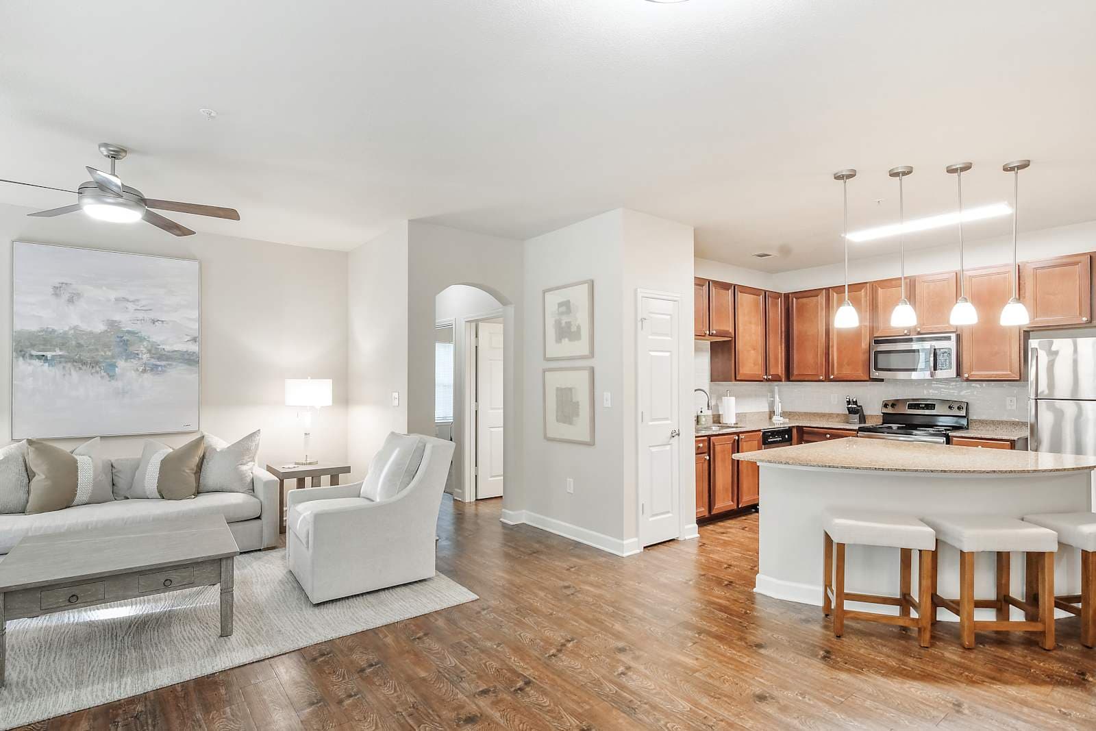 The Town — 2BR/2BA at Faulkner Flats at Faulkner Flats, unit B-211