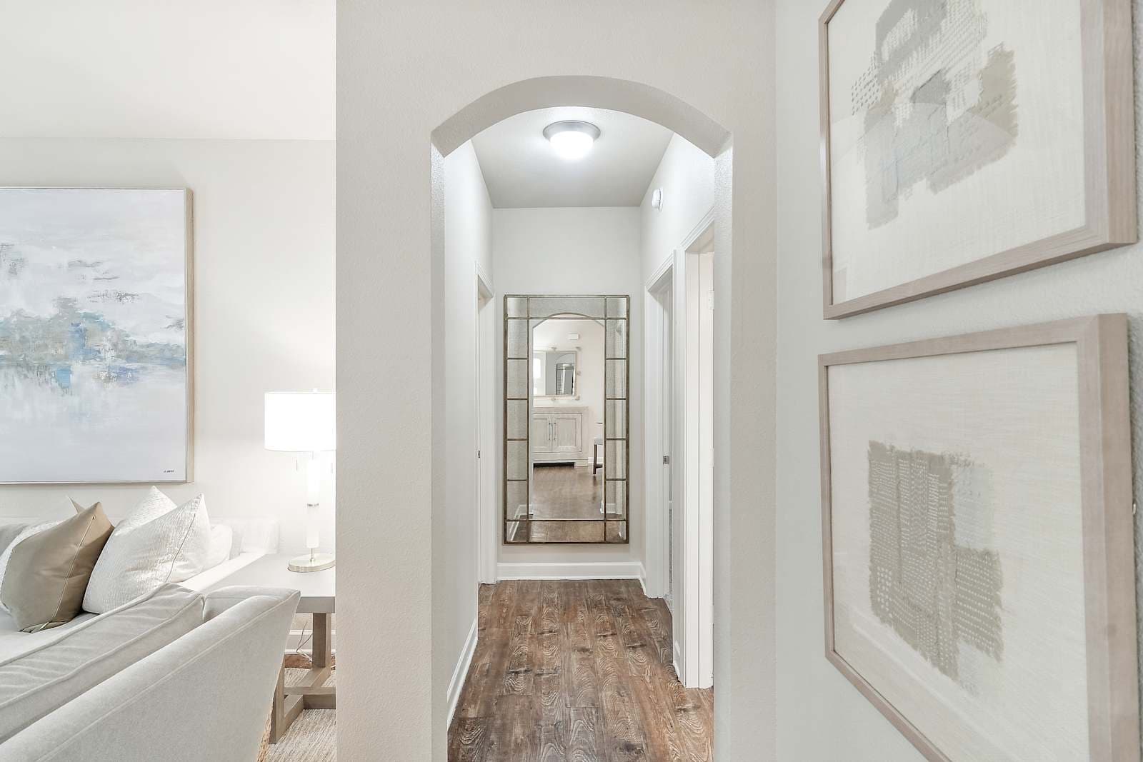 The Fury — 2BR/2BA at Faulkner Flats interior view 2